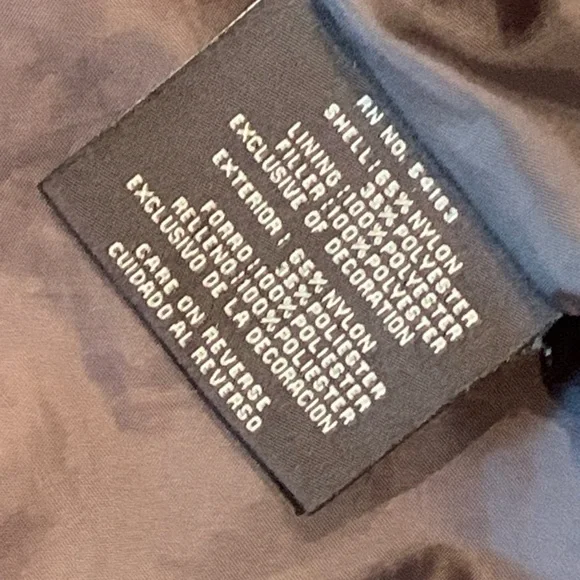 Dark Gray Dockers S winter coat Like new - Picture 7 of 7